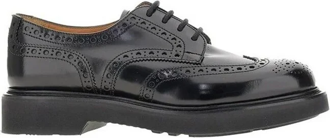 Church's Norwich Polished Fumè Derby Shoes