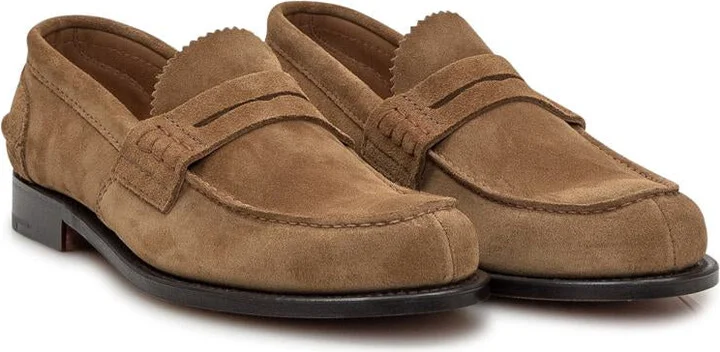 Church'S Pembrey Loafer In Suede Leather - Image 2