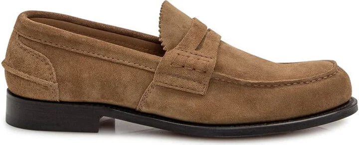Church'S Pembrey Loafer In Suede Leather