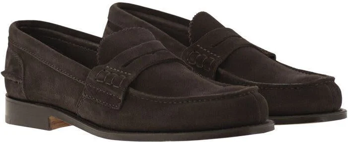 Church'S Pembrey - Suede Moccasin - Image 4
