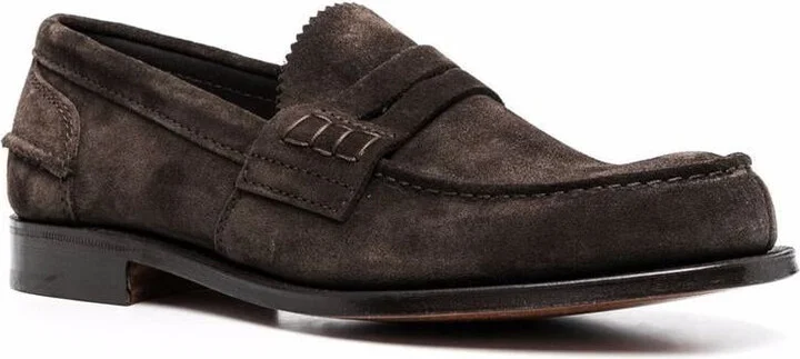 Church'S Pembrey Suede Penny Loafers Shoes - Image 2