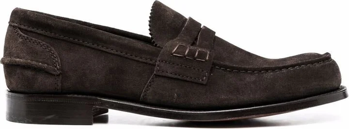 Church'S Pembrey Suede Penny Loafers Shoes
