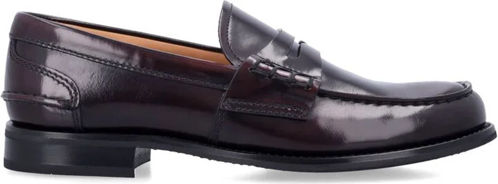 Church'S Pembrey W 5 Polished Fumè Loafer