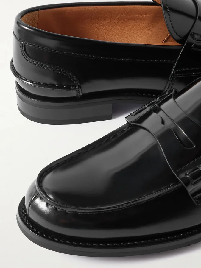 Church's - Pembrey W Leather Loafers - Black - Image 4