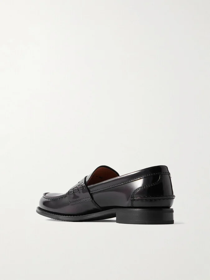 Church's - Pembrey W Leather Loafers - Burgundy - Image 3