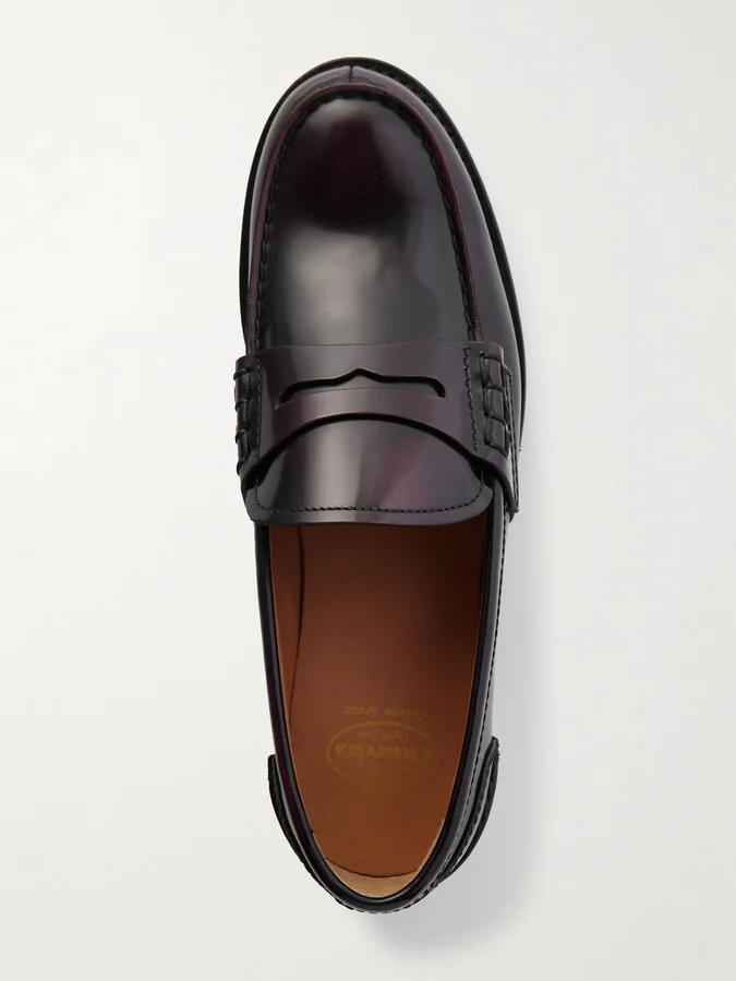 Church's - Pembrey W Leather Loafers - Burgundy - Image 5