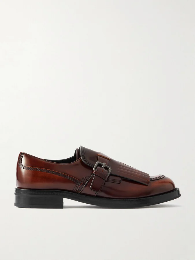 Church's - Piper Fringed Glossed-leather Brogues - Brown