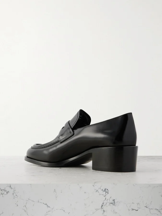 Church's - Prudence Glossed-leather Loafers - Black - Image 3