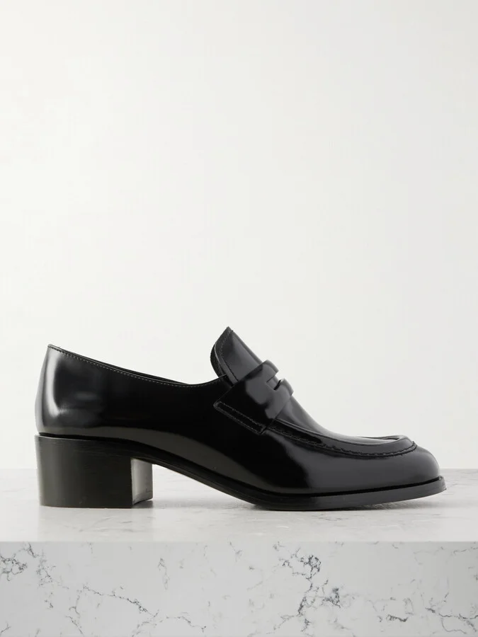 Church's - Prudence Glossed-leather Loafers - Black