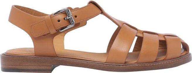 Church's Round-Toe Buckle Sandals