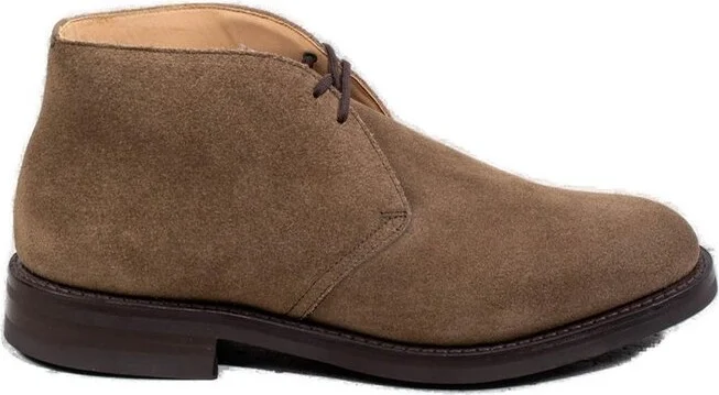 Church's Round Toe Lace-Up Boots