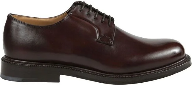 Church's Round Toe Lace-Up Derby Shoes