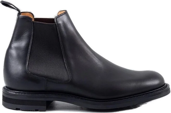 Church's Round Toe Slip-On Boots