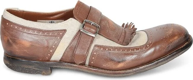 Church's Shanghai Distressed Brogue Monk Shoes