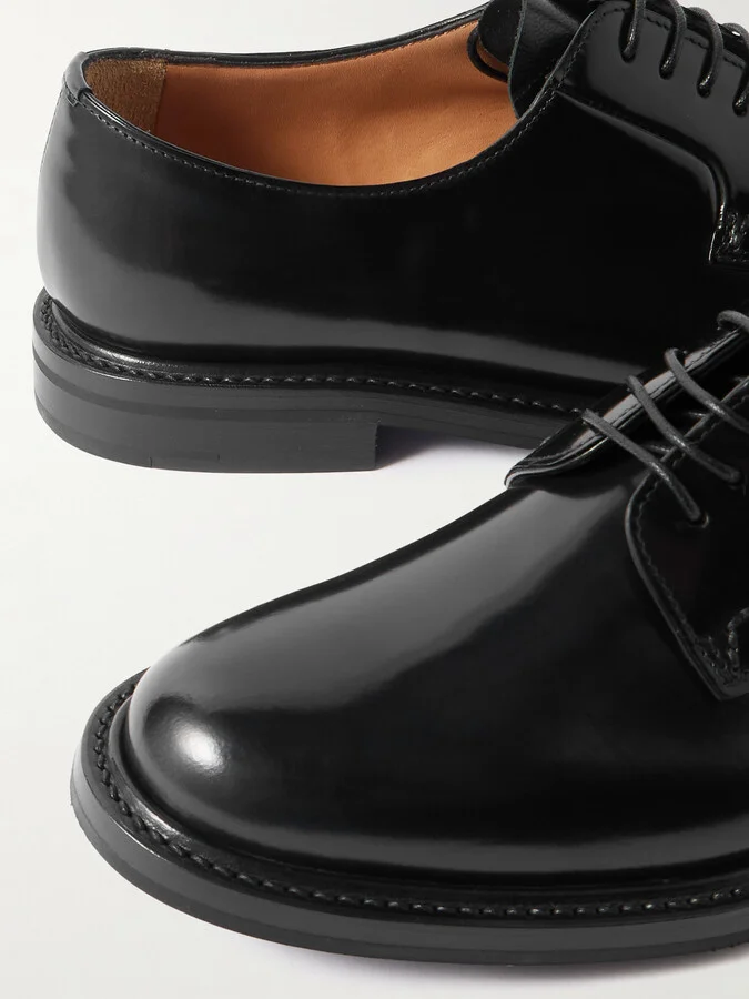 Church's - Shannon Wr Leather Derby Shoes - Black - Image 4