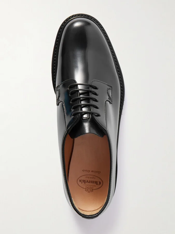 Church's - Shannon Wr Leather Derby Shoes - Black - Image 5