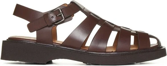 Church's Strappy Design Ankle Buckled Sandals