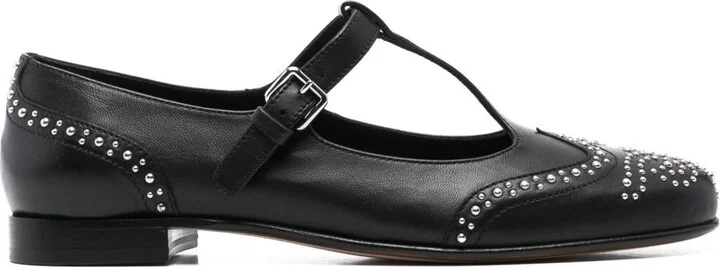 Church's Stud-Embellished Mary Jane Shoes