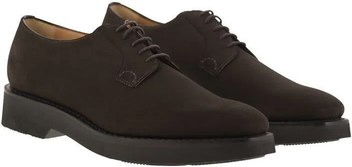Church'S Suede Calfskin Derby - Image 4
