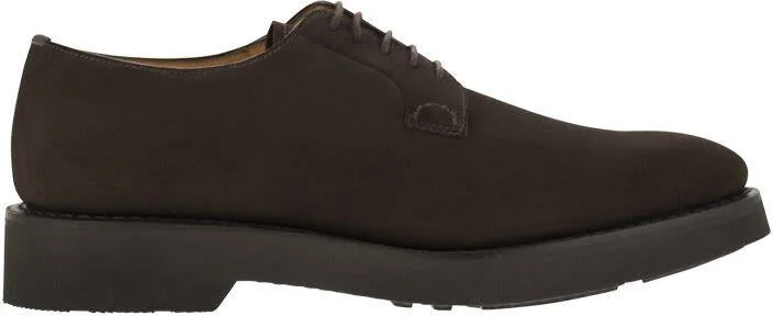 Church'S Suede Calfskin Derby