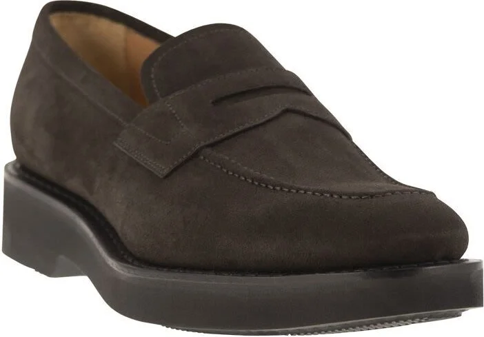 Church'S Suede Calfskin Moccasin - Image 2