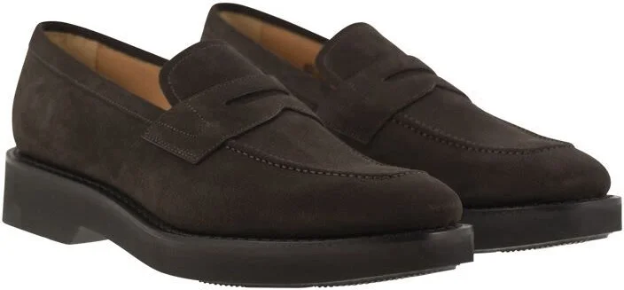 Church'S Suede Calfskin Moccasin - Image 4