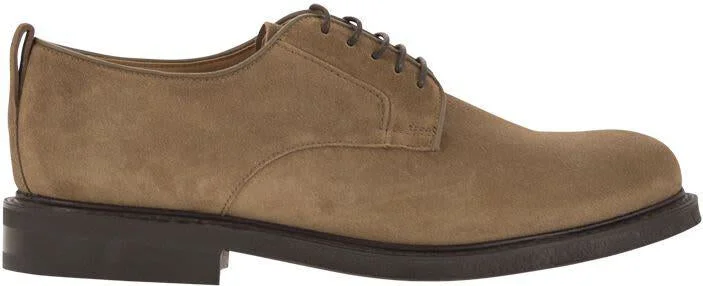 Church'S Suede Lace-Up Shoes