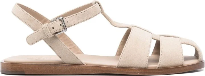Church's Suede Leather Cage Sandals