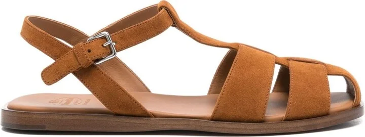 Church's Suede Leather Cage Sandals