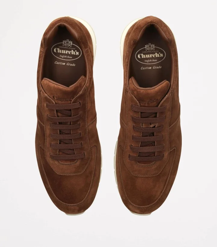 Church's Suede Livingston Slip-On Sneakers - Image 4