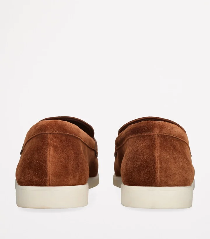 Church's Suede Saddle Penny Loafers - Image 2