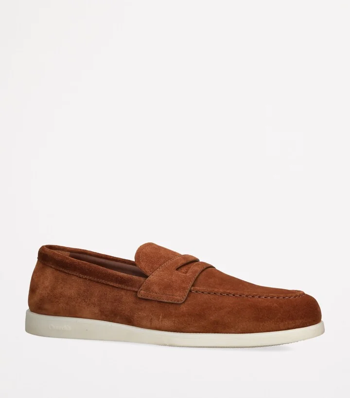 Church's Suede Saddle Penny Loafers - Image 3