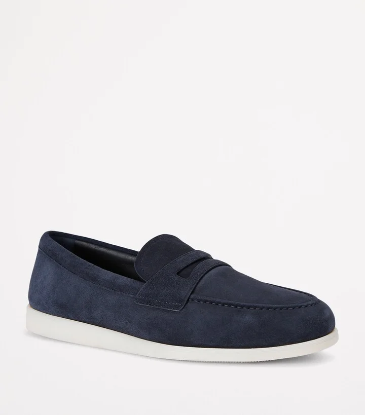 Church's Suede Saddle Penny Loafers - Image 3