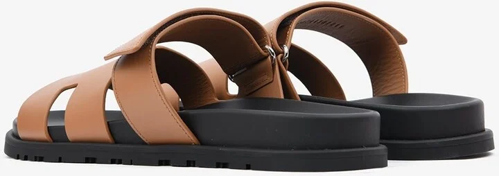 Chypre Sandals in Naturel Calfskin - Image 3