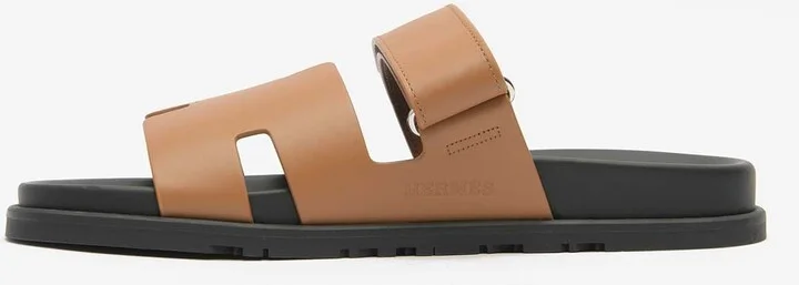 Chypre Sandals in Naturel Calfskin - Image 2