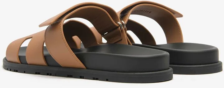 Chypre Sandals in Naturel Calfskin - Image 3