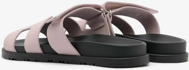 Chypre Sandals in Rose Cancan Calfskin - Image 3