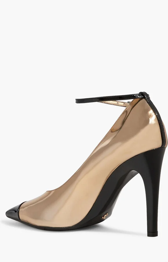 Cierra 100 mirrored and patent-leather pumps - Image 3