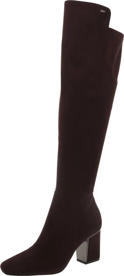 Cilli Womens Faux Suede Over-The-Knee Boots