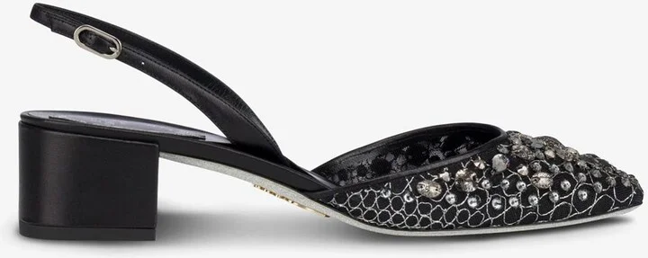 Cinderella 40 Slingback Pumps