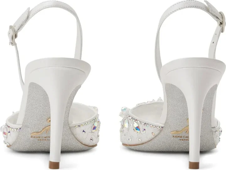 Cinderella 80mm leather pumps - Image 3