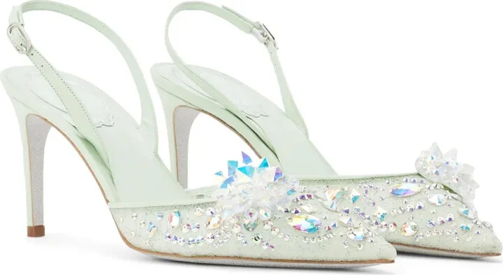 Cinderella 80mm leather pumps - Image 2