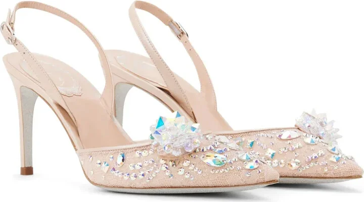 Cinderella 80mm leather pumps - Image 2