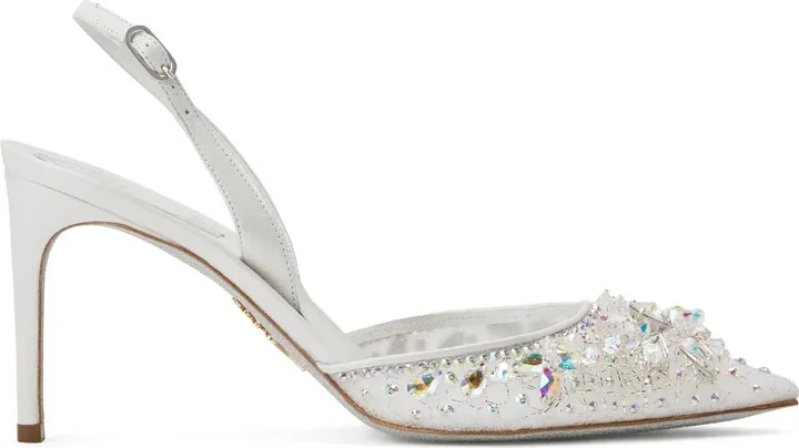Cinderella 80mm leather pumps