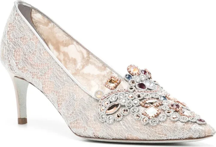 Cinderella embellished pumps - Image 2