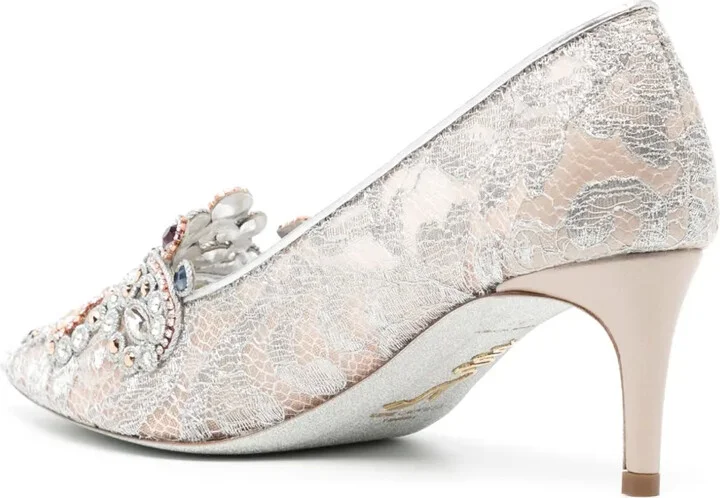 Cinderella embellished pumps - Image 3