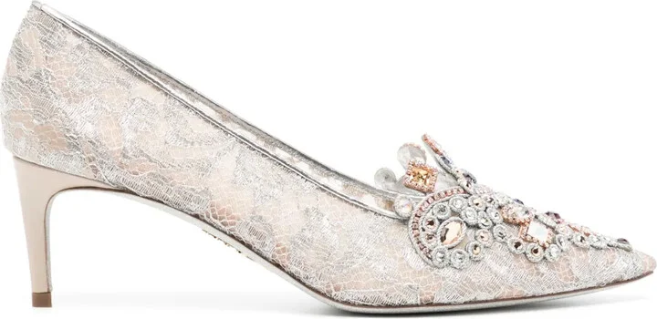 Cinderella embellished pumps