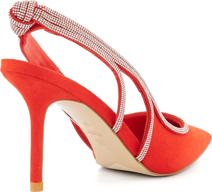 Cinematic Pointed Toe Slingback Pump - Image 2
