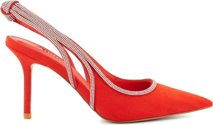 Cinematic Pointed Toe Slingback Pump - Image 3