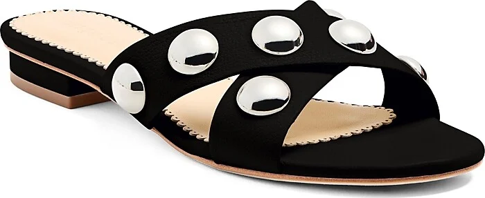 Cinq a Sept Women's Grace Embellished Slide Sandals